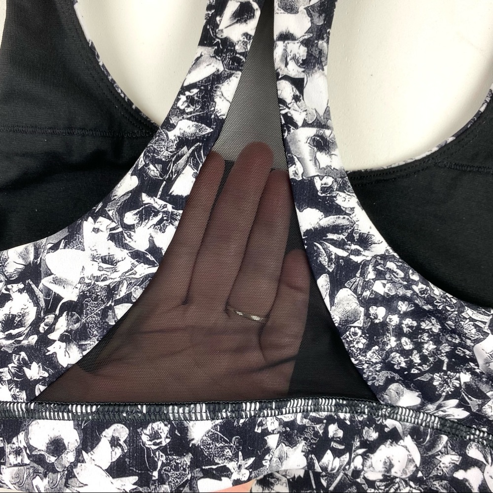 Lululemon Invigorate Sports Bra Mash Up Floral 10 - Picture 9 of 11